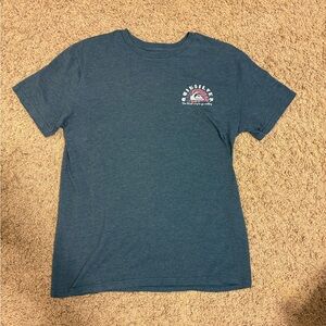 Quiksilver Navy Tee with Logo